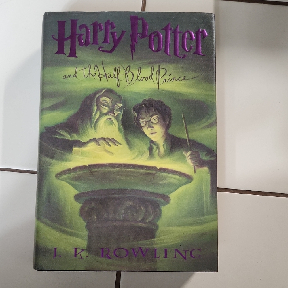hardcover first edition Harry Potter and the Half-Blood Prince W/ Errors